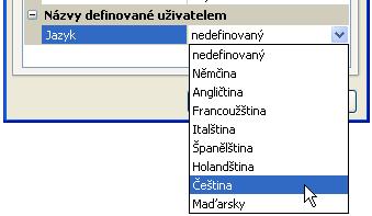 Funkční datové objekty / Přístroje s technologií X2 Vytvoření překladů pro starší programy, u kterých nebyl jazyk uživatelsky