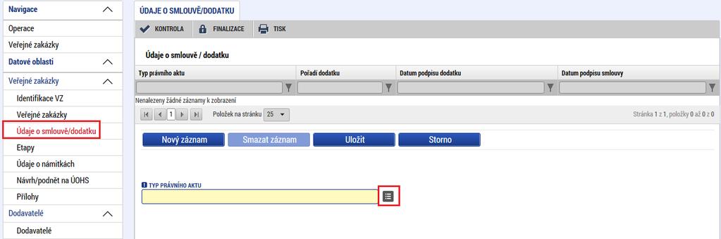 340/2015 Sb., o registru smluv, do tohoto pole budou zadávat datum účinnosti smlouvy (tj. zveřejnění v registru smluv). Jedná se např.