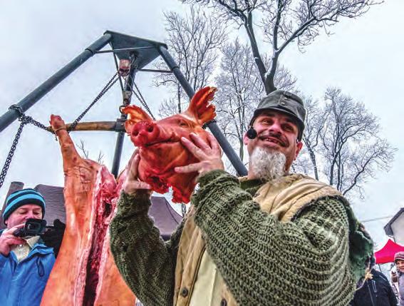gruntu projížďka na konících Tradiční zabíjačka 10.