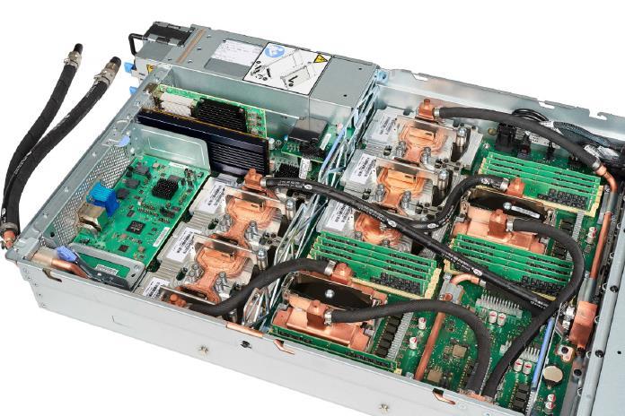 SP/7,8TFLOPS DP) 5120 CUDA Cores 640 TensorCores RAM : 2TB RAM DDR4 (16x 128GB) Storage : 2x