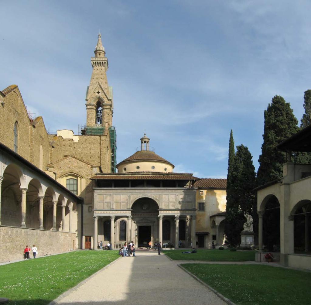 Filippo Brunelleschi, Kaple Pazziů, Basilica di Santa Croce,