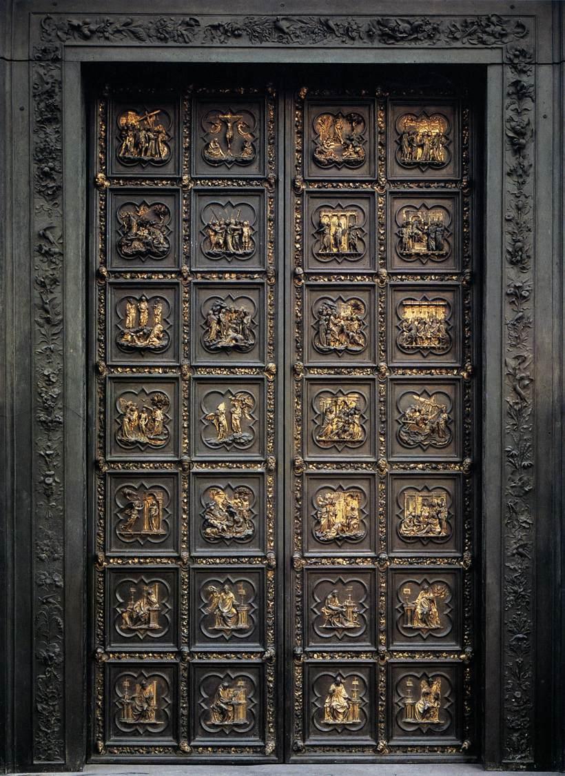 Lorenzo Ghiberti, severní dveře