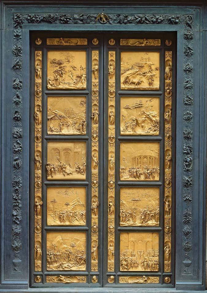 Ghiberti, východní dveře baptisteria