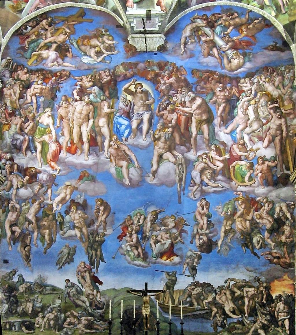 Michelangelo Buonarroti: Poslední soud.