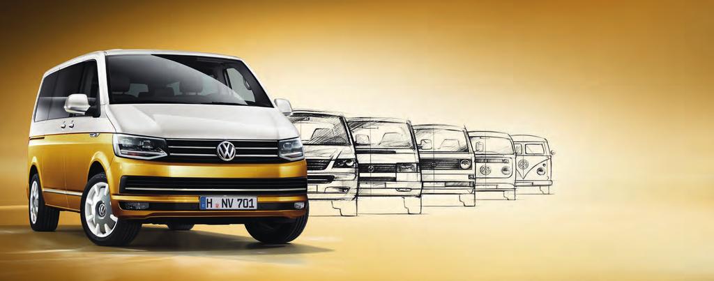 Nový Multivan 70 let Bulli Multivan 48 49 Láska, vášeň a tradice. Nový Multivan let Bulli. Speciální model Multivan 70 let Bulli přichází při příležitosti oslav 70.