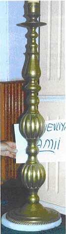 Zvonovina : 107 x 28 cm Datum odcizení : 25.