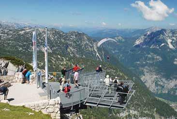 propastí v oblasti Hallstatt Dachstein kulturním a přírodním regionu UNESCO.