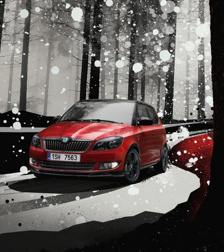 SIMPLY CLEVER The new ŠKODA Fabia Monte Carlo. The spirit of rally wherever you go.