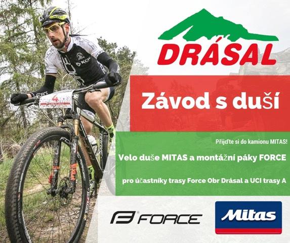 Druhá strana bude obsahovat zákres všech tras a je určena k vyfocení pro všechny, kdo se vydají na něktrou z pěti tras FORCE OBR, A (UCI), B, C, D letošního ročníku Bikemaratonu Drásal České