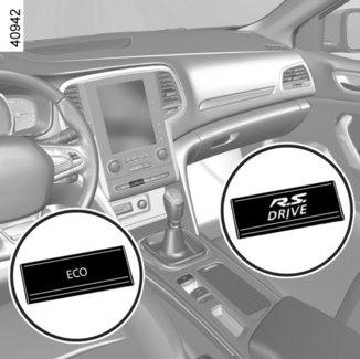 MULTI-SENSE (2/2) Režim Comfort Tento režim podporuje hladké řízení. Osvětlení vnitřního prostředí je tlumené. U některých vozidel se aktivuje funkce masáže sedadla řidiče.