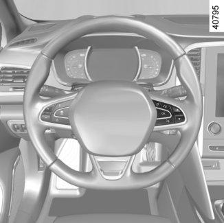 Ovládání integrované v handsfree sadě telefonu U vozidel, která jsou jím vybavena, použijte ovládání na volantu