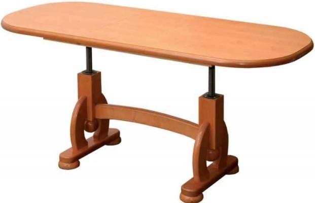 1 Konstrukce zvyšování stolové desky Do této skupiny zařazujeme funkční typy stolů, u nichž můžeme mechanismem měnit
