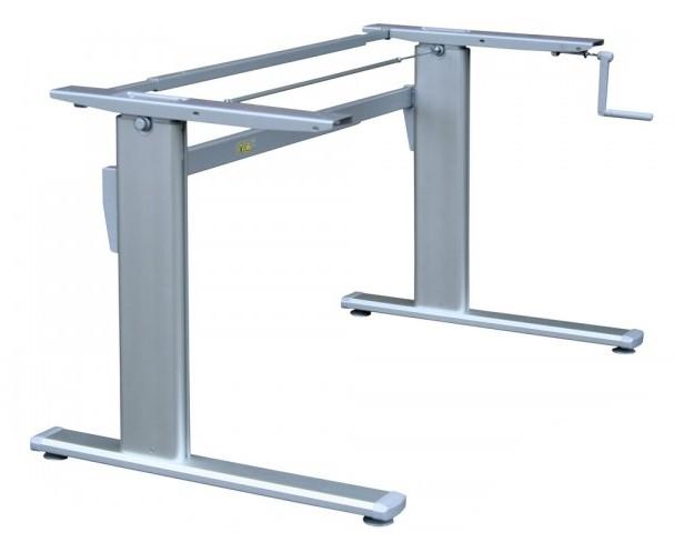 Obrázek 8: Detail pákového mechanismu Pomocí stolových závěsů a dřevěné opěrky.