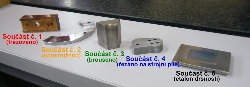 modul umožňuje obsluze změřit všechny běžné parametry drsnosti a vlnitosti.