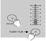 Ujistěte se, že je audio režim vypnutý (tedy LED dioda AUDIO nesvítí). 2. Zvolte program dle pokynů uvedených výše. 3.