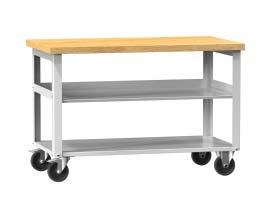 Dílna a průmysl dílenský nábytek Modulární pracovní stoly Polak Stoly PS 1 1 výška 880 mm šířka 1500 mm hloubka 700 mm 6x zásuvka centrální zámek plošná nosnost 800 kg Stoly PS 2 2 výška 880 mm šířka