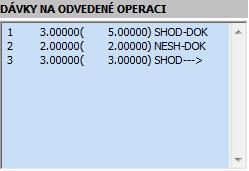 Obr.: Stav odvedení DD ihned po odvedení 10 Obr.