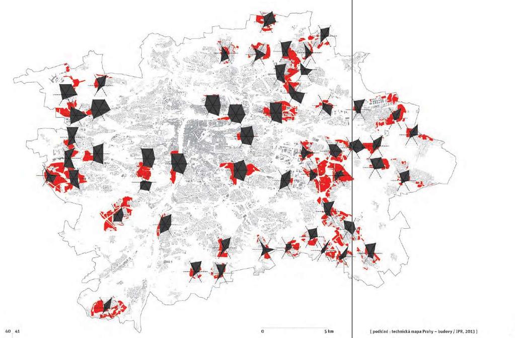 I. Úvod různé přístupy velkých měst A jsou prezentovány i formou mapy nejvyšší hodnoty v oblastech v okolí