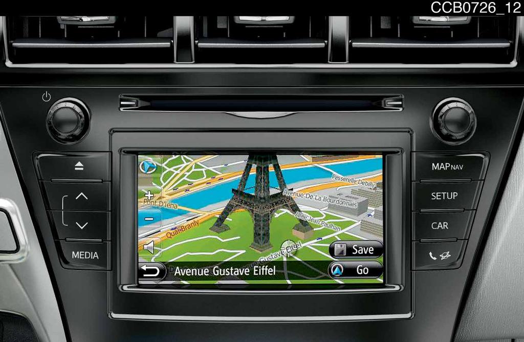 Toyota Touch & Go Plus Systém Toyota Touch & Go Plus modernizuje systém Toyota Touch & Go, nabízí všechny původní funkce, avšak s vyšším komfortem při