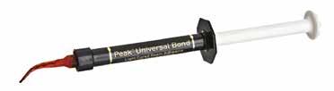 360,- Ultra-Etch Mini Kit 595 Kč* 700,- AKCE* při koupi obou výrobků Peak Universal Bond Jediný bond s chlorhexidinem (0,2%) Jednoduchý. Spolehlivý.