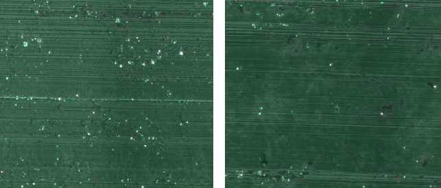Na této ploše byly naměřeny hodnoty Sa = 0,924 µm a Sz = 5,758 µm. V případě otvoru č. 59 se jedna o skenování plochy, kde se nacházela již dříve zmiňovaná rýha.