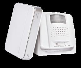 1D45 Dveřní alarm ZARÁŽKA funkce 2v1, dveřní zarážka, alarm snadná instalace