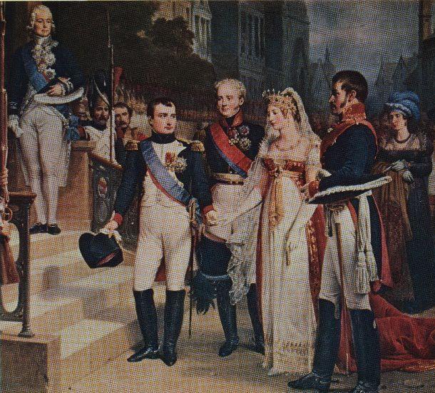 Napoleon Bonaparte přijímá pruskou královnu v r.