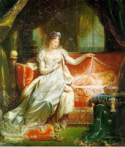 1810 byla provdána za francouzského císaře Napoleona I.