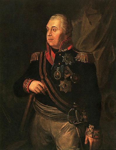 Michail Illarionovič Kutuzov (1747-1813), významný ruský vojevůdce r.