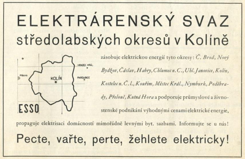 V Kolíně již jedna parní elektrárna stála, postavil ji v letech 1911-1912 František Křižík.