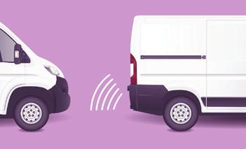 Parkovací asistent 94 Zadní parkovací asistent se zvukovou signalizací Pokud je součástí výbavy Vašeho vozidla, je tento systém tvořen čtyřmi snímači vzdálenosti překážky, zabudovanými v zadním