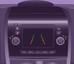 95 Správné používání Kamera pro couvání Je-li vozidlo vybaveno kamerou pro couvání, nachází se tato na zadní straně vozidla, v oblasti třetího brzdového světla. Přenáší obraz do obrazovky v kabině.