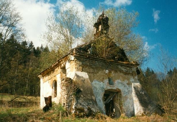Kaple sv. Barbory v Podlesí u Kašperských Hor (Vogelsang), prohlášená Ministerstvem kultury svým Rozhodnutím ze dne 19.10.