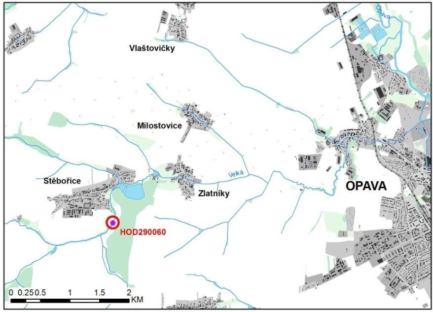 List opatření 1. Název Opatření Velká, Stěbořice zřízení suché nádrže Mapka 2. Kód opatření HOD217203 3. Typ listu opatření K 4. Aspekt zvládání pov. rizik Ochrana 2.2.1 5. Typ opatření I 6.