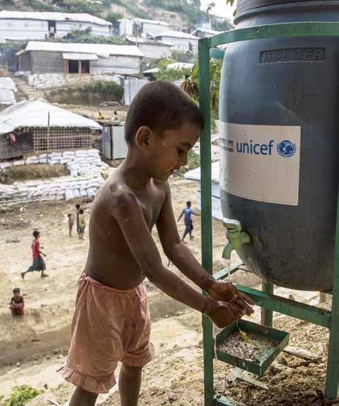 Pomoc dětem Rohingů UNICEF pomáhá také dětem z etnika Rohingů v Myanmaru (Barmě), postiženým jednou z největších současných krizí na světě.