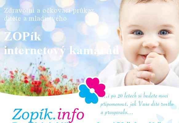 Zdravotní a očkovací průkaz dítěte a mladistvého www.zopik.