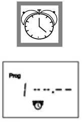 8/ Vložení startovacích časů: Můžete nastavit až 8 startovacích časů za den. Pomocí tlačítek -/OFF a +/ON nastavte požadovanou hodnotu prvního startovacího času.