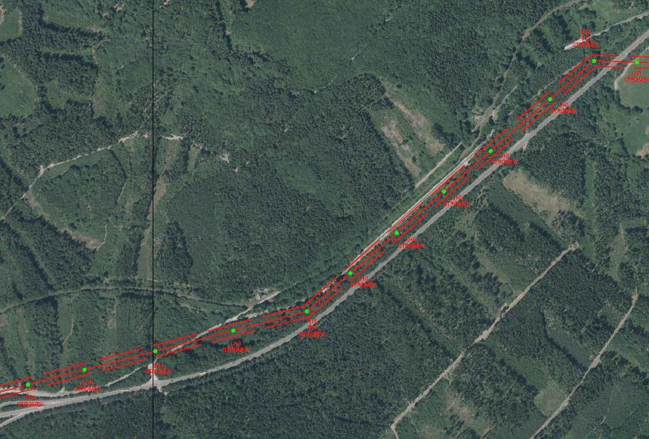 mapka : MKR Lesní úsek I