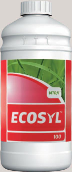 Ecosyl prověřen více než dvěma sty nezávislými pokusy Rychlý pokles ph Účinnější fermentace Nižší degradace proteinu