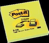 Post-it Z-bloček silně lepicí barvy máku, 76 76 mm.