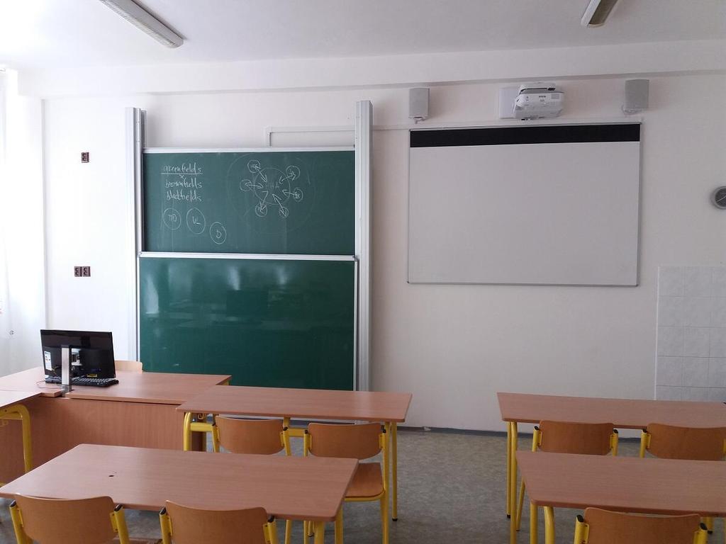 REALIZOVANÉ PROJEKTY Nejvýznamnějším investičním projektem roku 217 byla úprava učeben 13, 17, 25 a 36 a jejich vybavení audiovizulní technikou v celkov hodnotě