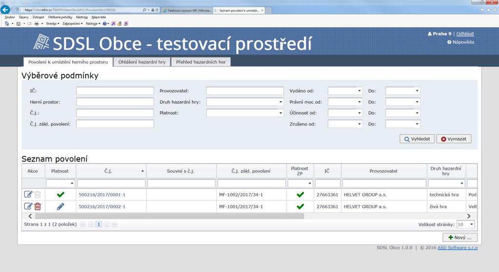 V. Opravné usnesení Prostřednictví opravného usnesení opravuje správní orgán zřejmou nesprávnost vydaného povolení k umístění herního prostoru, která vznikla administrativním pochybením správního