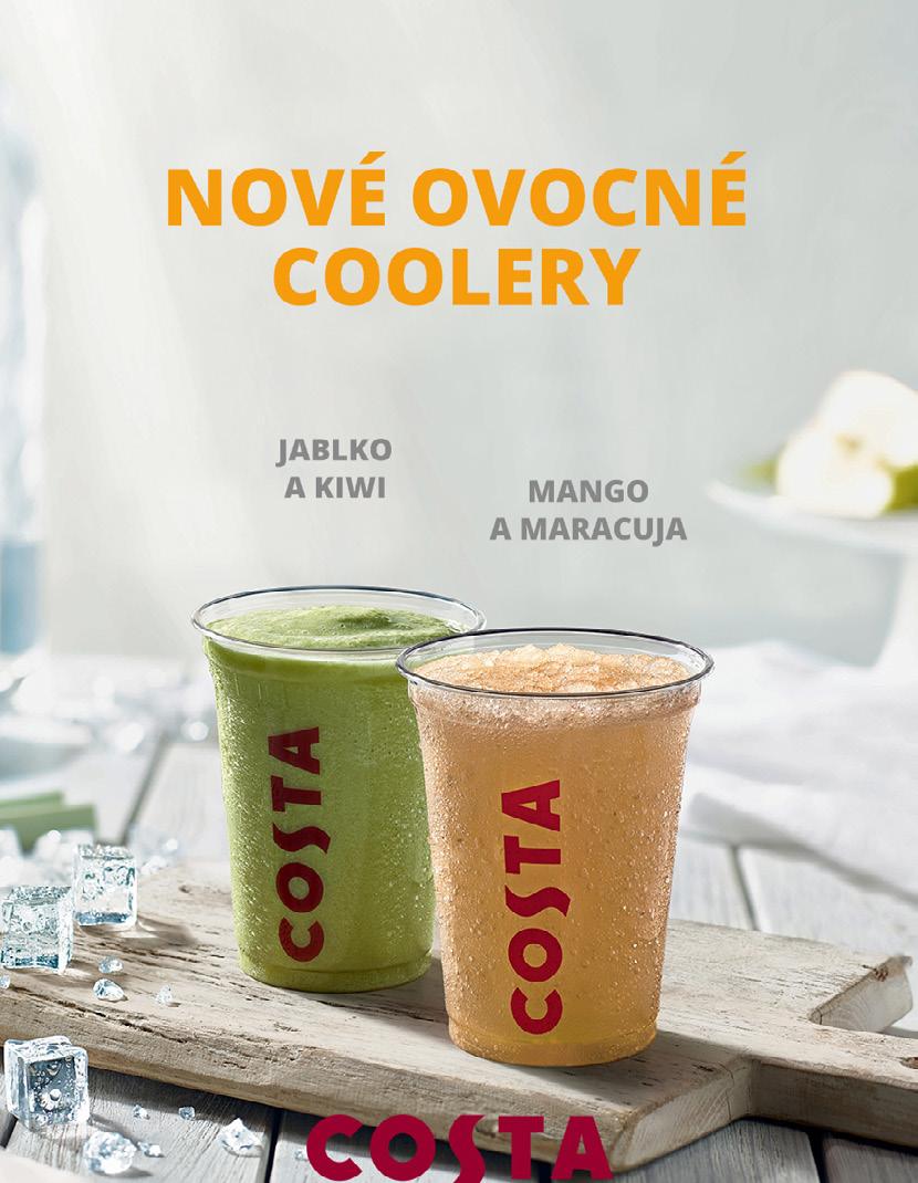 Budova BETA Letní osvěžení v Costa Coffee: COOLERS Jak se zchladit v rozpáleném létě? Coolerem v Costa Coffee! Letní nabídka přináší další vlnu ovocných kombinací.