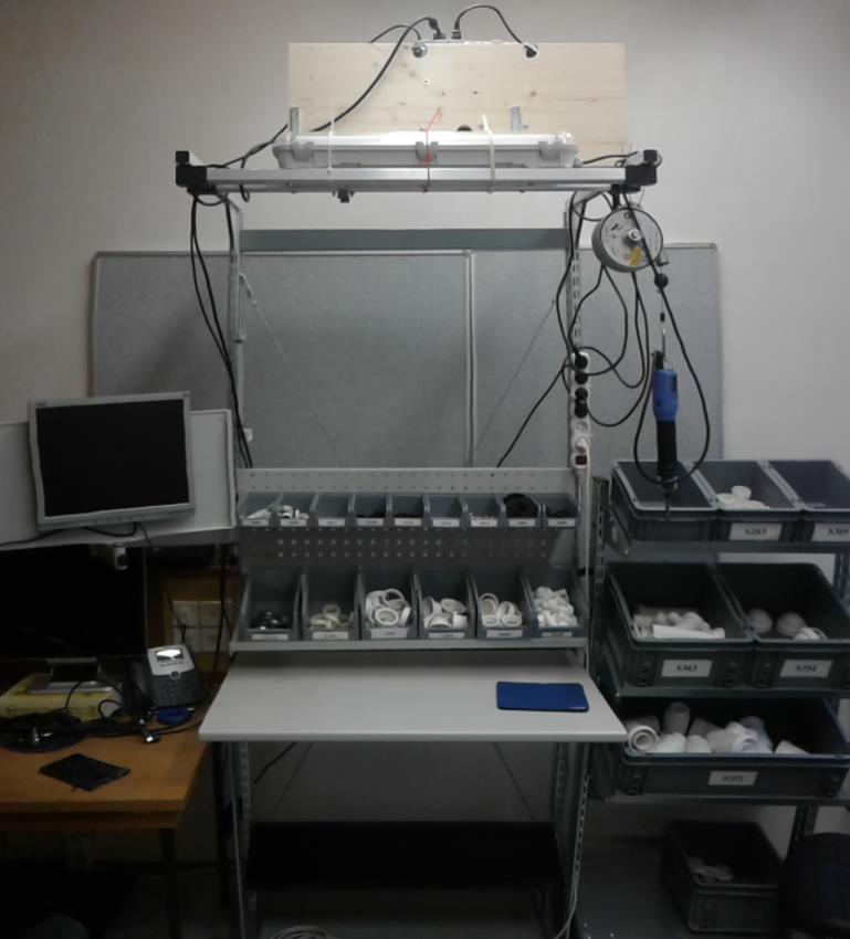 Hotová montážní návodka prošla testováním na skupině studentů, při které byly zaznamenávány časy montáže. Získaná data byla vyhodnocena mezi sebou a porovnána s daty Fejfarové.