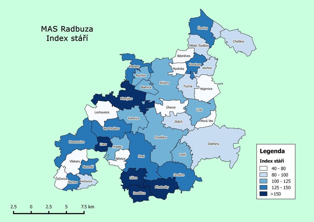 Město Touškov 377 1 357 329 39,90 87,27 Myslinka 33 107 15 51,60 45,45 Neuměř 20 88 30 43,90 150,00 Nová Ves 50 183 34 45,90 68,00 Nýřany 1 114 4 821 1 177 40,60 105,66 Přehýšov 51 325 79 42,00