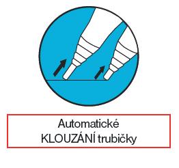Mikrotužka Milan Capsule automatická tužka plastové barevné tělo hladký úchop