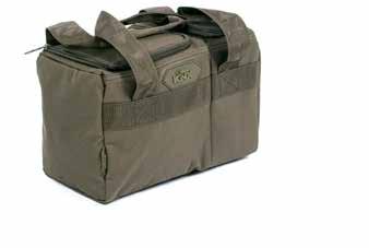 KNX BREW KIT BAG KNX 2 ROD AND 3 ROD HOLDALL Velká hlavní kapsa je vhodná pro uložení čajové konvice, plynové kartuše a hrnku (není obsahem balení) Izolovaná komora Robustní zipy Poutka pro pohodlný