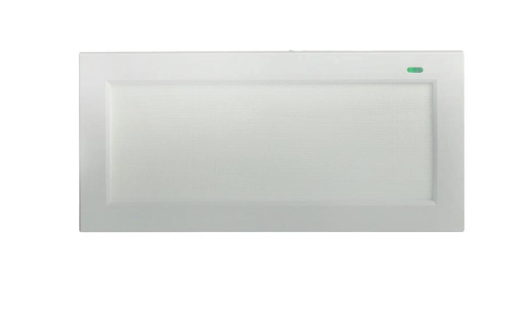 Svítidla HP100 Nouzové osvětlení. Elegantní a kompaktní nouzová svítidla se snadnou instalací.