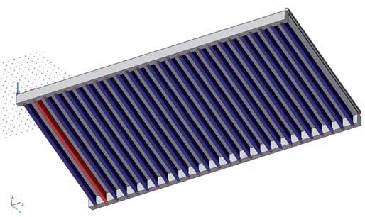 Obr. 9 Schéma výpočtového modelu Fig. 9 Scheme of the calculation model Obr. 1 Relativní průhyb středu nosníku LM2 Fig. 1 Relative deflection of the LM2 girder centre Obr.