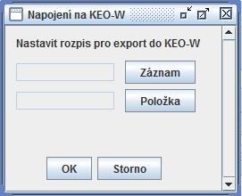 6. Po kliknutí na tlačítko Záznam se